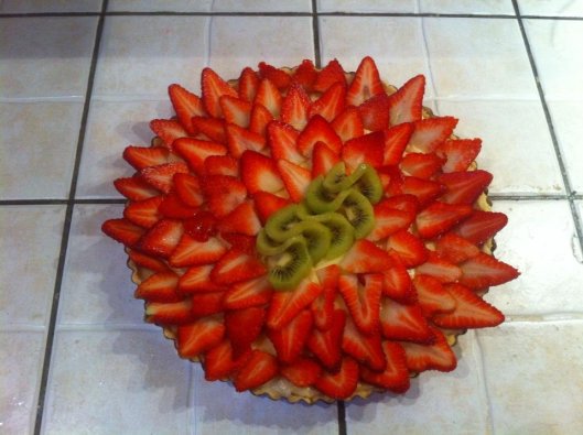 Strawberry tart